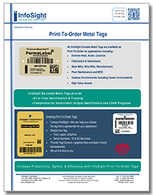 Print-to-Order Metal Tags Brochure