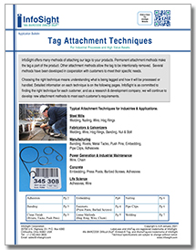 Tag Attachment Techniques Brochure