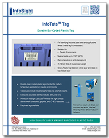 InfoTote Metal Tags