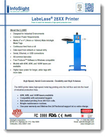 LabeLase® 2800 Series Printers Brochure