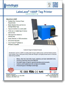 LL1000P Metal ID Tag Printer Brochure