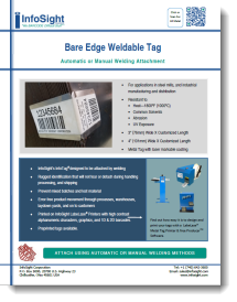 Bare Edge Weldable Tag Brochure