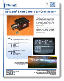 Opticode® Smart-Camera Barcode Reader Brochure